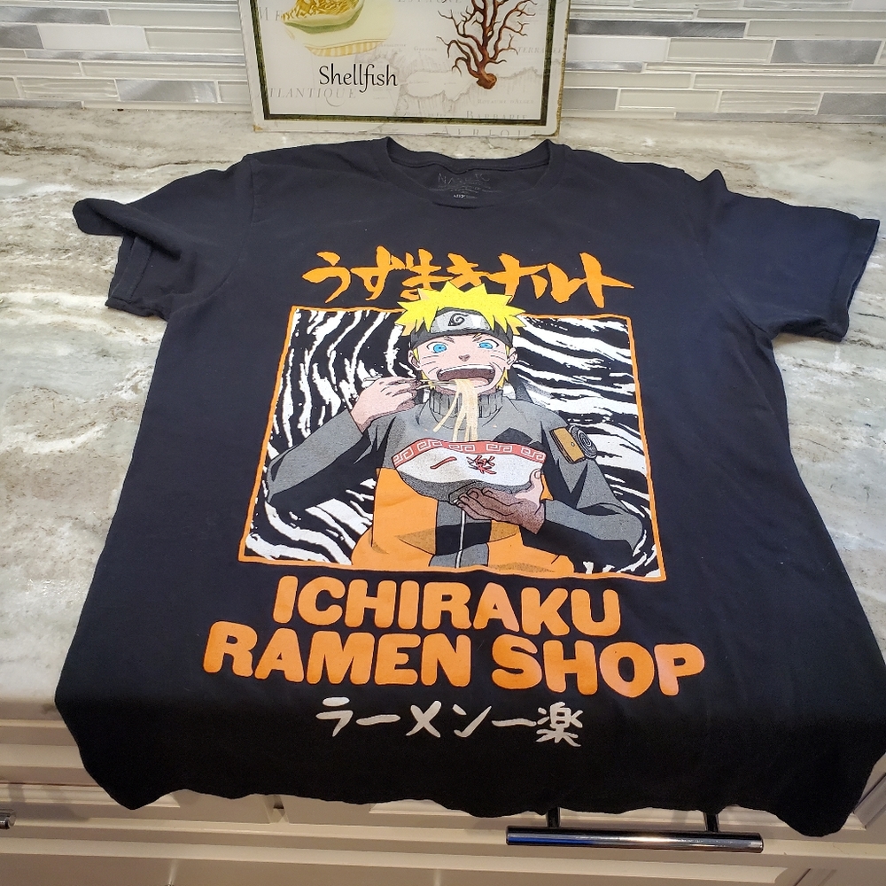Ichiraku Ramen Shop Anime Tee Shirt 2007